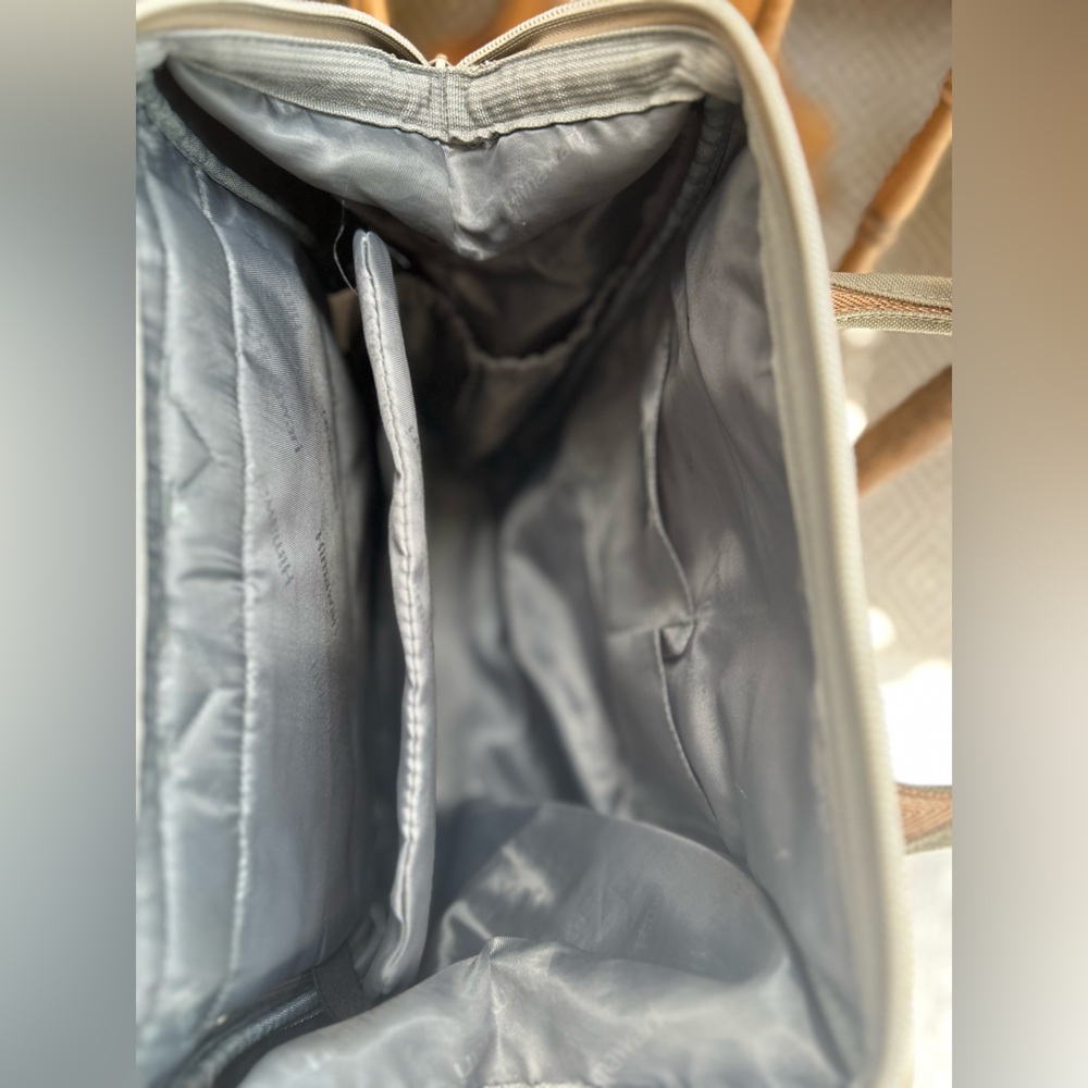 HIMAWARI Holly Daze 15” Waterproof Canvas Backpack-Out Of Stock on website. Gray - Picture 10 of 14